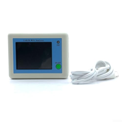 CNANRNANC WiFi-Scanner, Signal Analyzer für 2.4G/5G Netzwerke, Wireless Network Assistant von CNANRNANC