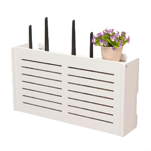 WiFi Storage Box WLAN Router Rack Wohnzimmer Wandmontage WLAN Aufbewahrungsbox Wanddekoration von CNANRNANC