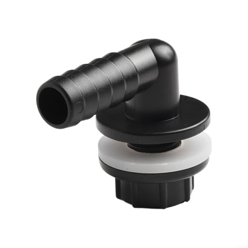 Winkelverbinder aus Kunststoff, 3/8 auf 14 mm für Aquarium-Bewässerung, stark, rostbeständiger Adapter von CNANRNANC