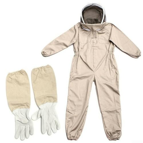 XL Größe Imkerei Schutzkleidung und Handschuhe Set, professionelle Qualität von CNANRNANC