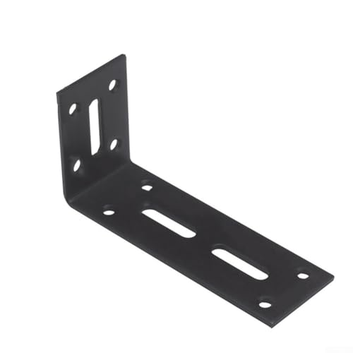 Zuverlässige Edelstahl-Eckwinkel, 90 Grad verstellbare Platten für sichere Montage, 6 Stück (60 x 120 mm) von CNANRNANC