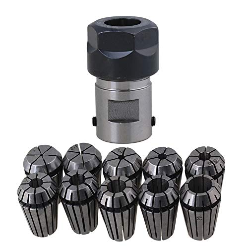 5mm CNC Spindelmotor ER16 Typ A Verlängerungsstange Sammeln Spannfutter Halter und 10 stücke Spannzange CNC Fräsen Drehwerkzeug Set für Werkstückspannung von CNBTR
