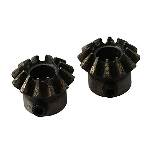 CNBTR 45# Stahl 1,5 Modul 12 Zähne 8 mm Lochdurchmesser Kegelzahnrad für mechanisches Zubehör 2 Stück von CNBTR