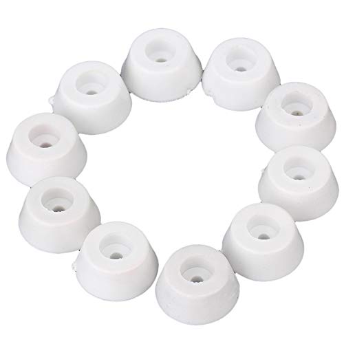 Möbel Gummi Rubber Beine Matte Tisch Schwarz 20 x 15 x 8mm Weiß 10er Pack von CNBTR