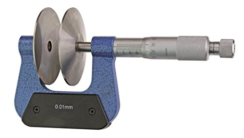 CNC QUALITÄT Bügelmessschraube Messbereich 0-25 mm - mit Messflächen Ø 60 mm von CNC QUALITÄT