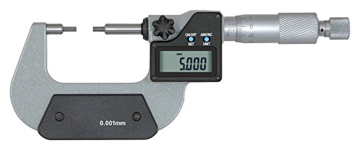 CNC QUALITÄT Digital Bügelmessschraube Messbereich 25-50 mm - mit abgesetzten Messflächen CNC QUALITÄT Digital Bügelmessschraube Messbereich 25-50 mm - mit abgesetzten Messflächen von CNC QUALITÄT