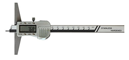 CNC QUALITÄT Digital-Tiefen-Messschieber 80 mm mit Stiftspitze DIN 862 von CNC QUALITÄT