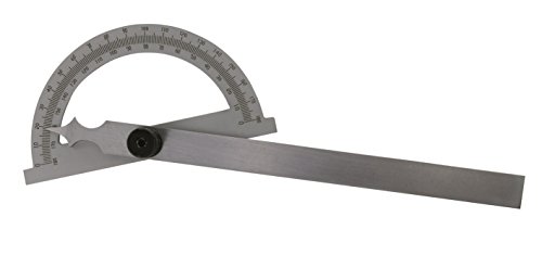CNC QUALITÄT Gradmesser aus Stahl 0-180° (200x300 mm) von CNC QUALITÄT