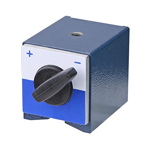 CNC QUALITÄT Magnetfuss für Magnetständer - Magnetkraft 100 kg - M8 von CNC QUALITÄT