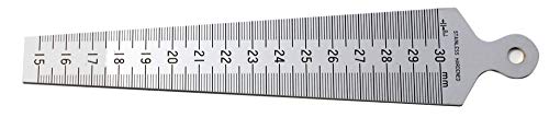 CNC QUALITÄT Messkeil Messbereich 15-30 mm - Werkzeugstahl von CNC QUALITÄT
