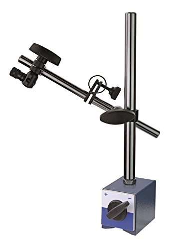 CNC QUALITÄT Messstativ - Magnetständer mit Magnetfuß für Messuhr mit 8 mm Aufnahme - Prismenfuß Magnetkraft 60 kg von CNC QUALITÄT