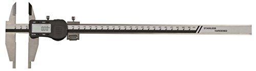 CNC QUALITÄT Präzisions Digital Messschieber 300 mm - mit Feineinstellung - mit Spitzen - Schnabellänge 90 mm von CNC QUALITÄT