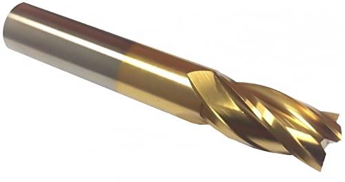 CNC QUALITÄT Schlichtfräser - Schaftfräser D = 8 mm - verschleißfeste TiN Beschichtung von CNC QUALITÄT