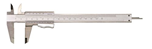 CNC QUALITÄT Taschen- Messschieber 150 mm DIN 862 mit Momentfeststellung - rostfreier Stahl von CNC QUALITÄT