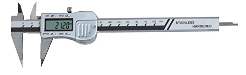 Digital Messschieber 200 mm - mit spitzem Schnabel - Messsystem 3V von CNC QUALITÄT