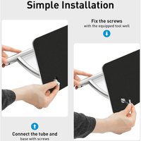 Fußstütze Friseur Salon, Edelstahl Friseurstühle Salon Fußstütze Friseursalons Fussstuetze professionelle Fußablage polierte Oberfläche für Fußstütze Friseur Salon, Edelstahl Friseurstühle Salon Fußstütze Friseursalons Fussstuetze professionelle Fußablage polierte Oberfläche für von CNCEST