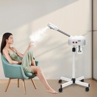 Gesichtsdampfer 800W mit Eisenständer Professioneller 2 in 1 Ozon Dampfgerät mit 360° Drehdüse für Salon & Zuhause 750ml Gesichtsdampfer 800W mit Eisenständer Professioneller 2 in 1 Ozon Dampfgerät mit 360° Drehdüse für Salon & Zuhause 750ml von CNCEST