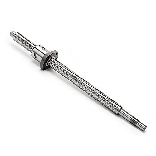 CNCMANS Kugelumlaufspindel SFU1605-400mm Edelstahl Ball Screw Gewindespindel mit Kugelmutter und Bearbeitetem Ende Spielfrei Ohne Seitliche Endstützen für automatisierte Ausrüstung (SFU1605 400mm) von CNCMANS