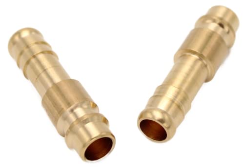 Druckluftkupplung Kupplungsdose Stecker Außengewinde Innengewinde NW 7,2 - G1/8", G1/4", G3/8", G1/2" (Stecker mit Schlauchtülle Ø 9mm (3/8")) von CNCTEC