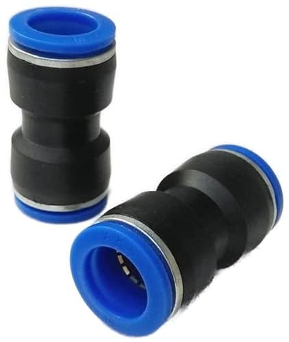 IQS Pneumatik Steckverbinder Schlauchverbinder Druckluftverbinder gerade 14mm 2er Set von CNCTEC