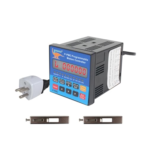 CNCTOPBAOS Einzelachsen-CNC-Bewegung, programmierbarer Controller, 40 kHz, 1-Achsen-CNC-System, P-PMC, manuelle Steuerung, Betriebsparameter-Einstellfunktion für Schrittmotor-Servomotor, 3 Ausgänge, 6 von CNCTOPBAOS