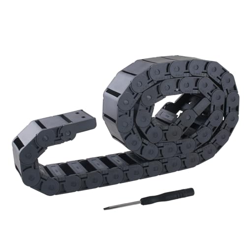 CNCYEAH 15x40mm Schleppkette, 1M Kabelschleppkette Nylon Energiekette Schleppkettenlänge R28 Drahtträger Kabelschlepp mit Schraubendreher für 3D-Drucker und CNC-Maschinen CNCYEAH 15x40mm Schleppkette, 1M Kabelschleppkette Nylon Energiekette Schleppkettenlänge R28 Drahtträger Kabelschlepp mit Schraubendreher für 3D-Drucker und CNC-Maschinen von CNCYEAH