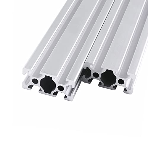 CNCYEAH 2 Stück 2040 Aluminium profil -400mm Alu Profile Europäische Norm Systemprofil 20x40 Alu Profile Extrusions Linearschiene CNCYEAH 2 Stück 2040 Aluminium profil -400mm Alu Profile Europäische Norm Systemprofil 20x40 Alu Profile Extrusions Linearschiene von CNCYEAH