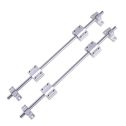 CNCYEAH 600 mm Linearwelle Linearführung 2 Stück Ø12 mm Linearschiene Präzisionswelle Linearlager+4 SCS12UU Lagerblöcken+4 SK12 Halterung Führungsschienenset für 3D Drucker CNC CNCYEAH 600 mm Linearwelle Linearführung 2 Stück Ø12 mm Linearschiene Präzisionswelle Linearlager+4 SCS12UU Lagerblöcken+4 SK12 Halterung Führungsschienenset für 3D Drucker CNC von CNCYEAH