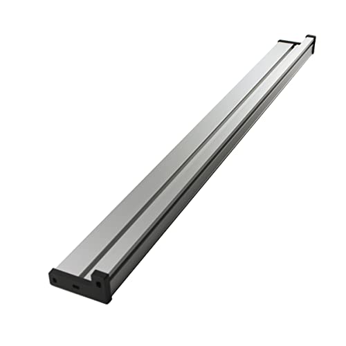 CNCYEAH Gehrungsschiene, 75 Typ 400MM T-Schienen,T-Schiene,T-Schienenbefestigung, DIY T-Nut Gehrungsschienenlehre, Holzbearbeitungs Aluminium-T-Schiene für Zaunbefestigung von CNCYEAH