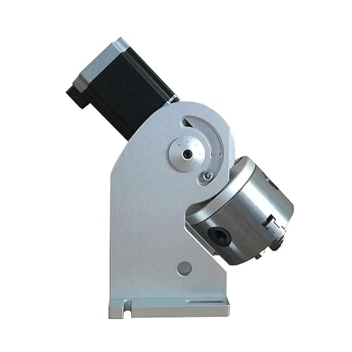 CNCZONE 80D Drehachsenhalter, Rotationswerkzeug für Faserlaser Markierungs- und Graviermaschine von CNCZONE