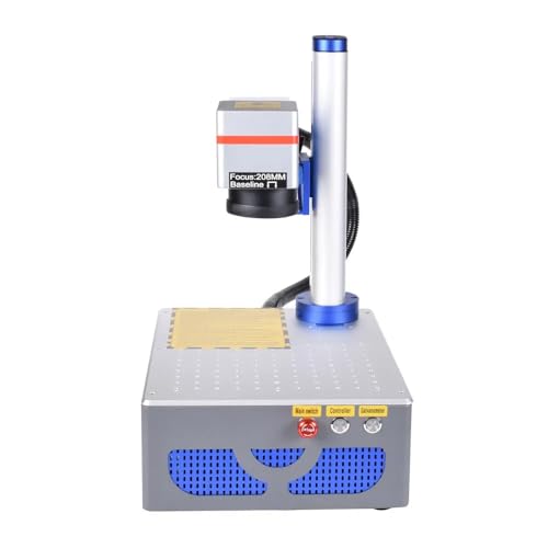 Raycus QS 30W Faserlaser-Markierungs-Maschine 175 * 175mm Metall-Markierungs-Drehachse von CNCZONE
