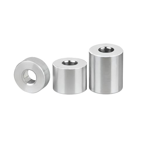 1 Stück zylindrische Lagerhülse aus Aluminiumlegierung, Innendurchmesser 16,2 mm, Außendurchmesser 30 mm, Höhe 4 mm - 40 mm, Abstandshalter for Lagerstützhülse(16.2x30x38mm(1pc)) von CNDBAHHE