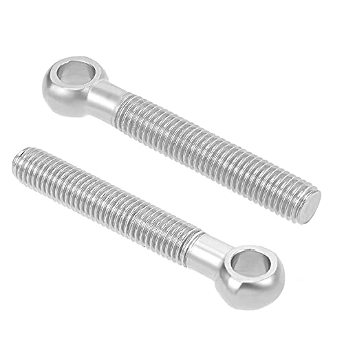 Hochleistungs-Ringschrauben, 2 Stück Machinery Shoulder Swing Ringschraube, Edelstahl M16 for Pipeline-Schieber, Baubefestigungen,(M16x140mm) von CNDBAHHE