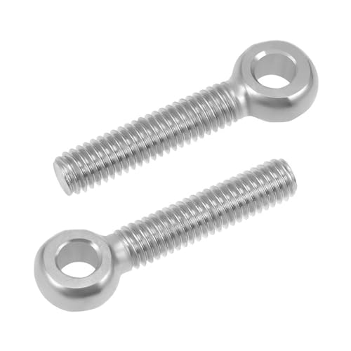 Hochleistungs-Ringschrauben, 2 Stücke M16×60Mm-M16×75Mm Maschinen Schulter Schaukel Ringschraube 304 Edelstahl for Hausrenovierung,(M16x65mm) von CNDBAHHE