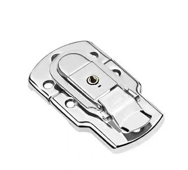 Knebelverschluss, Haspenverschluss, 2 stücke Edelstahl Chrom Toggle Latch for Brust Box Fall Koffer Werkzeug Verschluss(6401 89k) von CNDBAHHE