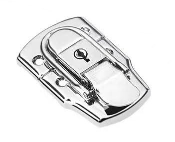 Knebelverschluss, Haspenverschluss, 2 stücke Edelstahl Chrom Toggle Latch for Brust Box Fall Koffer Werkzeug Verschluss(6405 76k) von CNDBAHHE