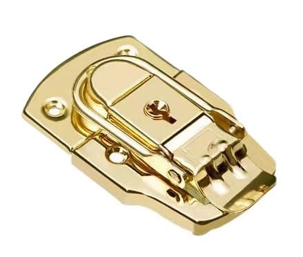 Knebelverschluss, Haspenverschluss, 2 stücke Edelstahl Chrom Toggle Latch for Brust Box Fall Koffer Werkzeug Verschluss(6407b Au) von CNDBAHHE