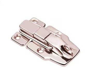 Knebelverschluss, Haspenverschluss, 2 stücke Edelstahl Chrom Toggle Latch for Brust Box Fall Koffer Werkzeug Verschluss(6417 78k) von CNDBAHHE