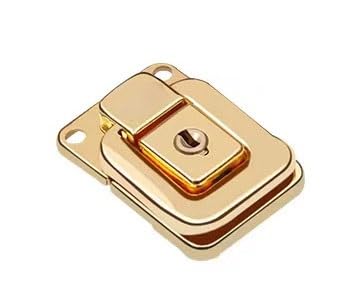 Knebelverschluss, Haspenverschluss, 2 stücke Edelstahl Chrom Toggle Latch for Brust Box Fall Koffer Werkzeug Verschluss(6445 40k) von CNDBAHHE