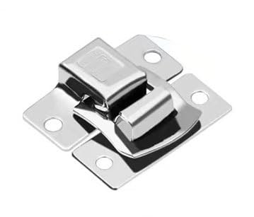 Knebelverschluss, Haspenverschluss, 2 stücke Edelstahl Chrom Toggle Latch for Brust Box Fall Koffer Werkzeug Verschluss(6481 32) von CNDBAHHE