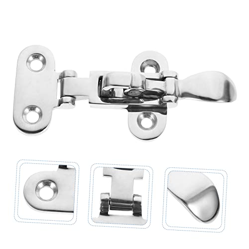 Knebelverschluss, Haspenverschluss, 2 stücke Schloss Schrank Tür Verschluss Latch Befestigungen Eintrag Fangen Zubehör Haspe Halten Unten Clamp Toggle Knebelverschluss, Haspenverschluss, 2 stücke Schloss Schrank Tür Verschluss Latch Befestigungen Eintrag Fangen Zubehör Haspe Halten Unten Clamp Toggle von CNDBAHHE