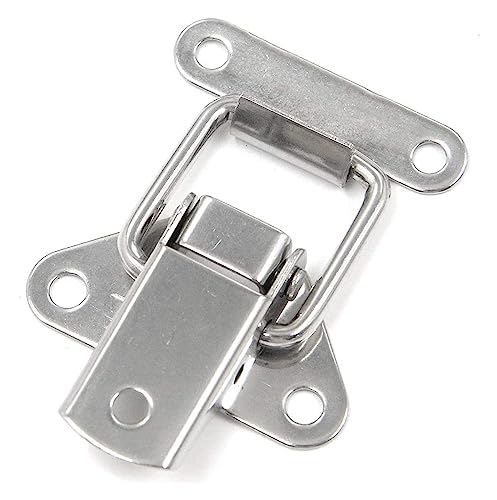 Knebelverschluss, Haspenverschluss, 2Pcs 304 Edelstahl Haspe Toggle Latch Mini Schellen Box Verschluss Schnalle Stamm Knebelverschluss, Haspenverschluss, 2Pcs 304 Edelstahl Haspe Toggle Latch Mini Schellen Box Verschluss Schnalle Stamm von CNDBAHHE