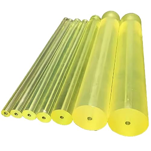 Polyurethan-Stab, hochelastischer Gummistab, Ölbeständige, stoßabsorbierende Gummiauflage for Baumaschinen, PU-Kunststoffstange mit Innenlochdurchmesser 6 8 10 mm/Durchmesser 16-100 mm(70 * 10MM) von CNDBAHHE