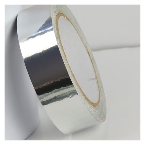 Tapetenbordüren, Sockelleisten, 164ft Formteil Abziehen - Wandbordüre Selbstklebende Deckenbordüre Türrahmen Taillenlinie Innendekoration(Dou Sided Shiny Silver,W: 10cm) von CNDBAHHE
