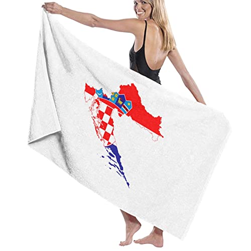 Strandtücher Flaggenkarte Von Kroatien Badetuch Saugfähig Duschtuch Super Sandfest Handtuch Für Reise Strand Sauna 80x130cm Strandtücher Flaggenkarte Von Kroatien Badetuch Saugfähig Duschtuch Super Sandfest Handtuch Für Reise Strand Sauna 80x130cm von CNDJSFF