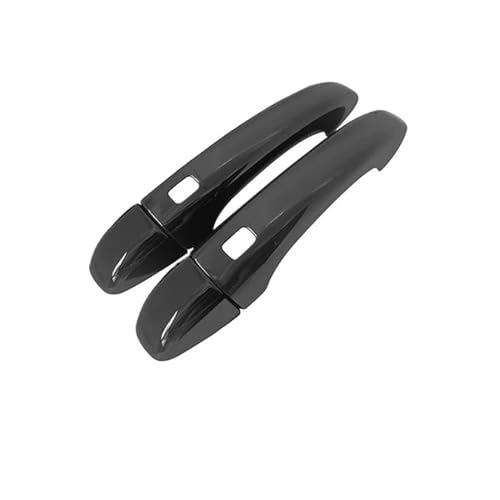 Auto Außentürgriff Für Arkana 2019-2022 Für Megane Für Samsung XM3 8 Stück Glänzend Schwarz Türgriffabdeckung Auto Außenzubehör Aufkleber(2Handle 2 Buttons) von CNFCNKYULP