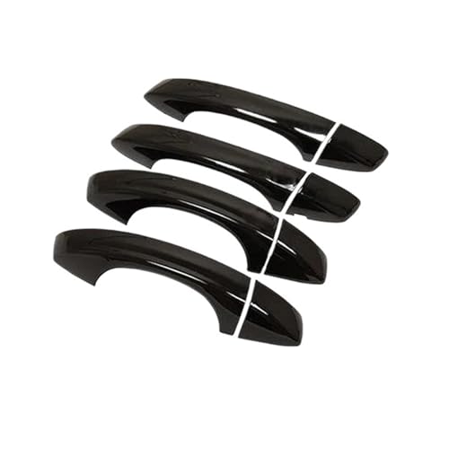 Auto Außentürgriff Für Q3 MK2 F3 2019-2022 Glanz Schwarz Türgriff Abdeckung Catch Trim Styling Aufkleber Auto Außen Zubehör(4Handle No Keyhole) von CNFCNKYULP
