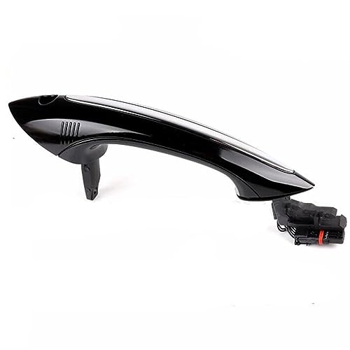 CNMVCJSAR Türgriffe Außen Auto Außen Komfort Zugang Türgriff Schwarz Für 5 7 Serie F01 F02 F06 F10 520d 520i 525d 528i 530d 530i(Zwart,Front left) von CNMVCJSAR
