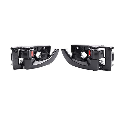 CNMVCJSAR Türgriffe Außen Für Hyundai Für Tucson 2005 2006 2007 2008 2009 Schwarze Farbe Innentürgriff Inneninnengriffknopf(Rear Pair 2 pcs) von CNMVCJSAR