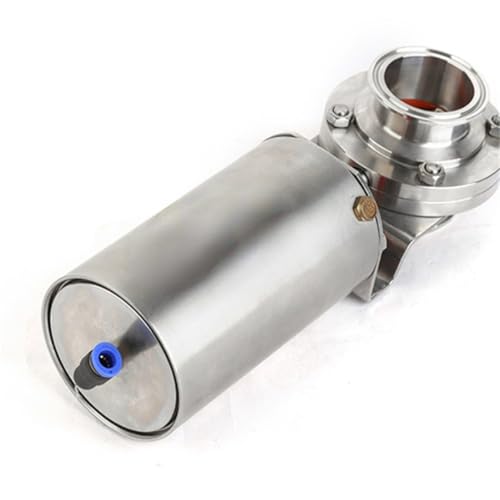 Pneumatisches Absperrventil aus lebensmittelechtem Edelstahl mit Tri-Clamp(2in) von CNOYVZOXZ